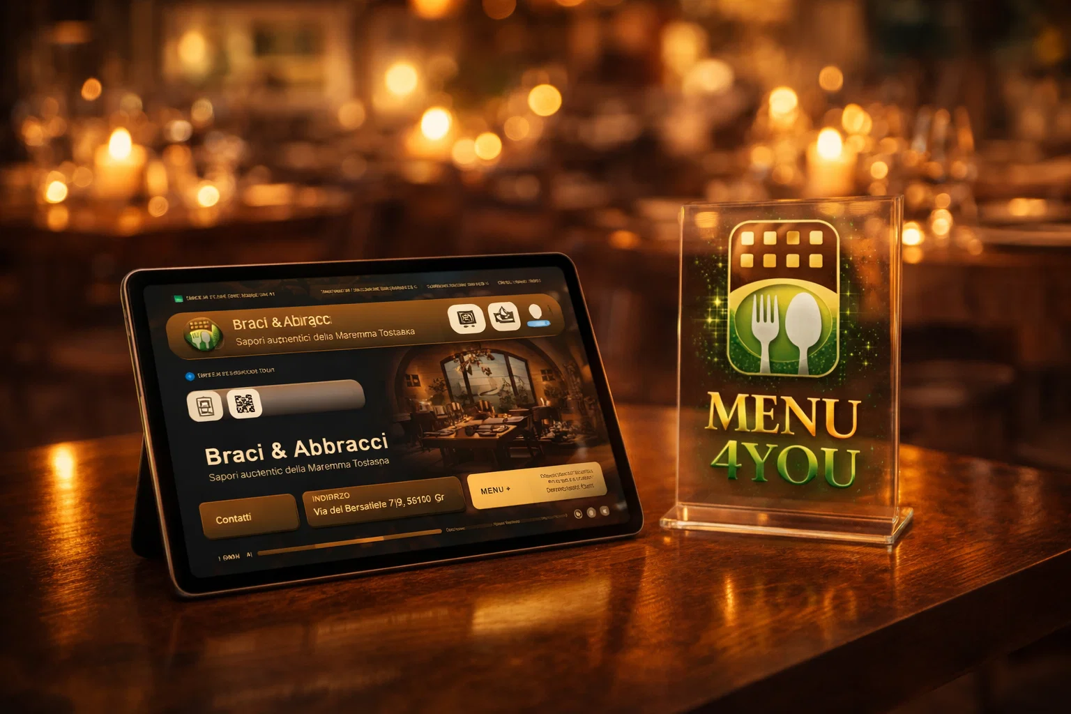 Moduli organizzati in Menu4You