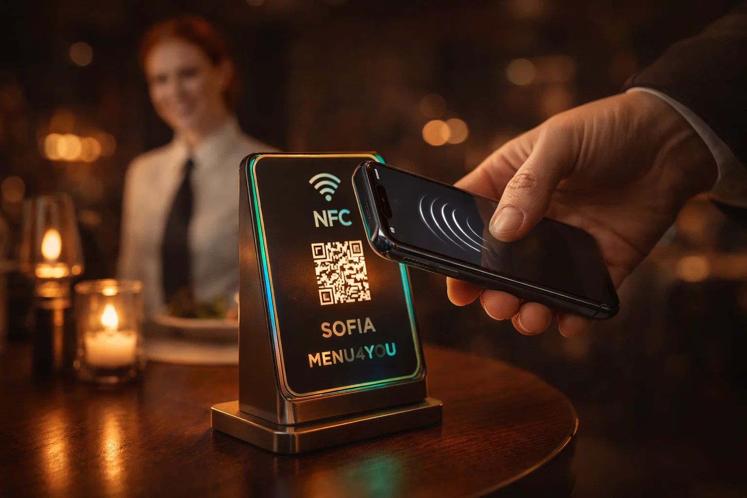 Visual Sofia in uso nel contesto del locale